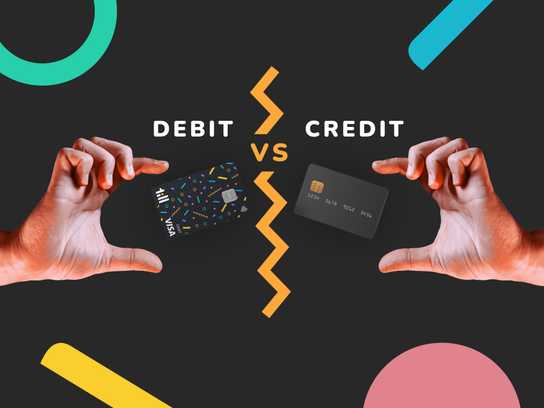 Debit vs Credit, a Till card vs a common Credit card